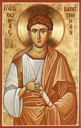 Saint
                          Apostle Thomas Icon